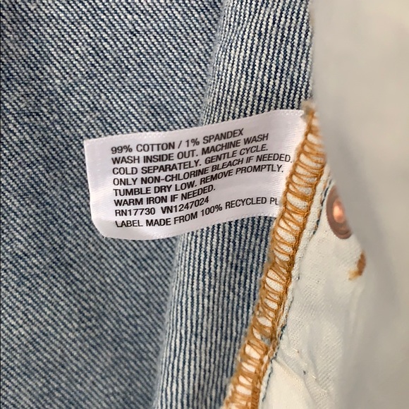 Wild Fable denim button up skirt size 14 - Picture 4 of 4